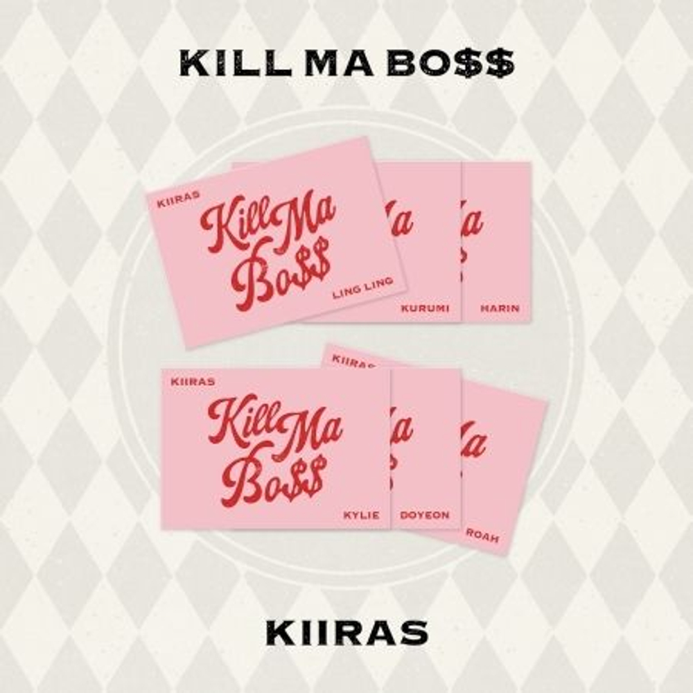 Альбом KIIRAS - KILL MA BO 1st Mini Album POCA 6 Version SET