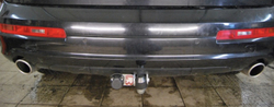 Фаркоп оцинкованный Galia V052A для Audi Q7 2006-2015, Porsche Cayenne 2002-2010, 2010-, Volkswagen Touareg 2002-2010, 2010-(паспорт и сертификат в комплекте)(без электрики)