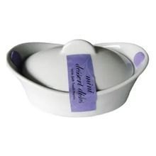 Форма фарфоровая с силиконовыми ручками овальная TimA Dragon Homeware, 15 см