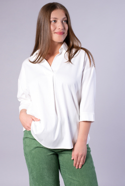 Блузка женская 3920АП, белый #364Бел093920АП
