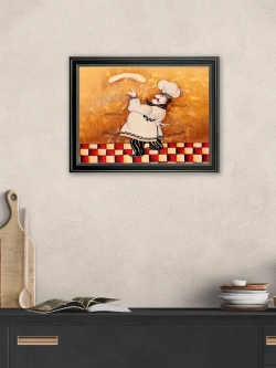 Картина на стену интерьерная для кафе "Повар" 45*35 см