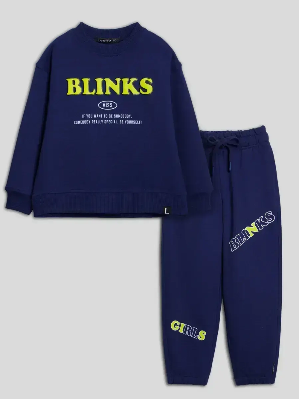 Костюм для девочки, свитшот и брюки