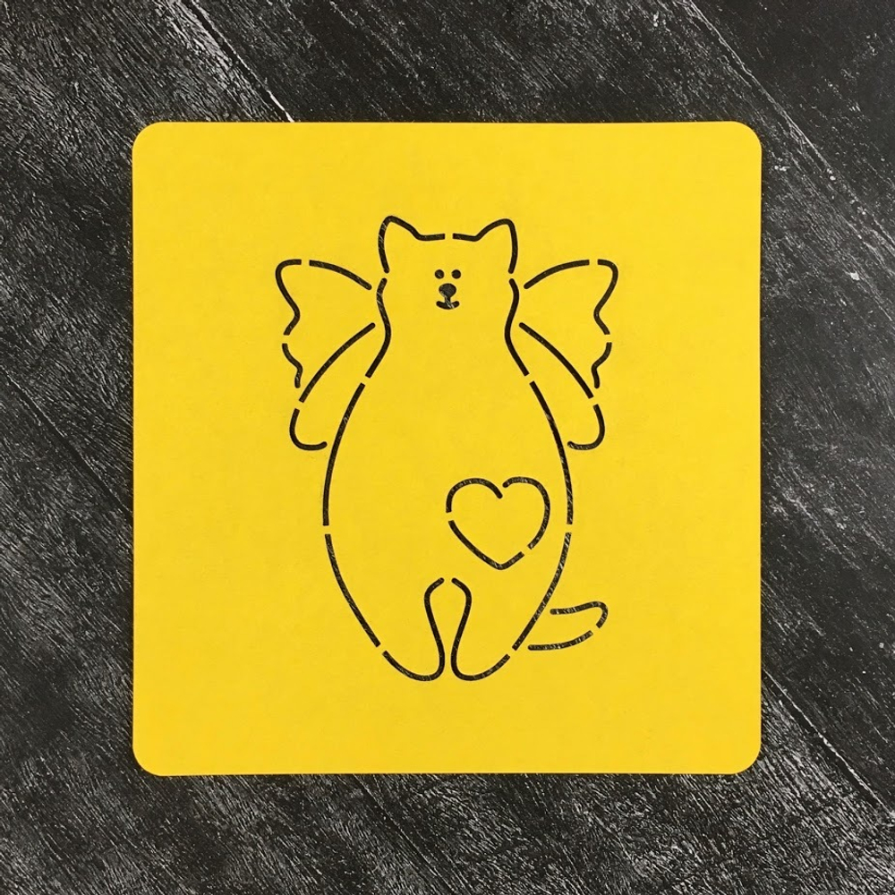 Котик №7 с бантом