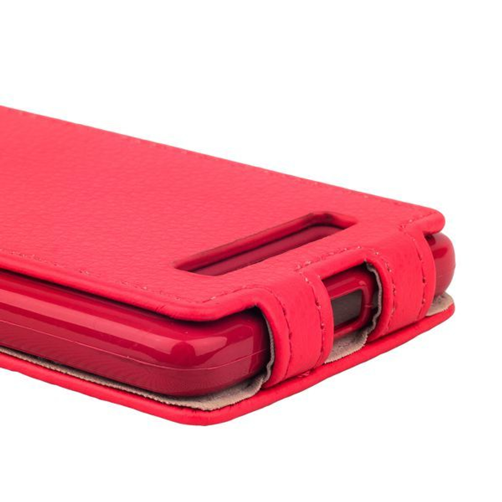 Чехол Exakted для Xiaomi Mi 4i (5.0&quot;) с откидным верхом Красный в техпаке