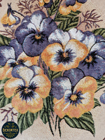 Набор чехлов на табурет из гобелена Виолы (33х33 см) - 2шт