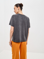 Футболка вареная "Графит"