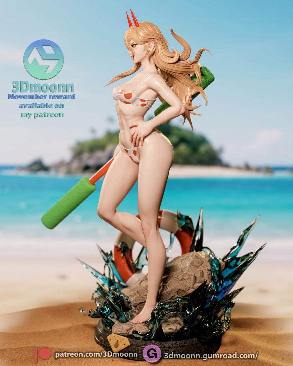 Пауэр Повер Человек-бензопила Фигурка