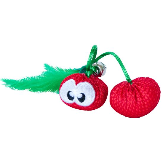 Petstages Dental игрушка для кошек "Вишни" с кошачьей мятой, 7 см