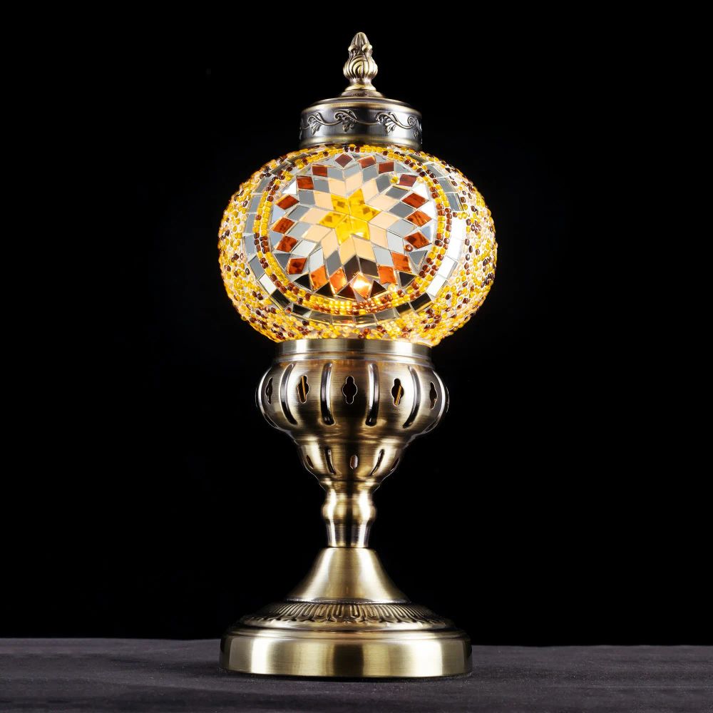 Citilux Каир CL419815 Настольная лампа Мозаика Янтарь