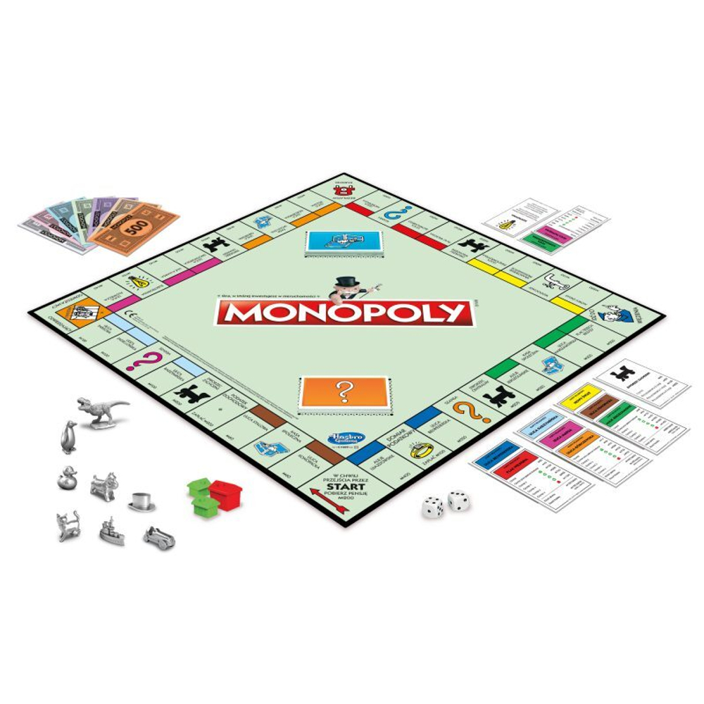 Hasbro - Monopoly Standard Classic с новыми картами C1009