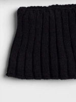 Шапка зимняя для девочки с помпоном и снуд