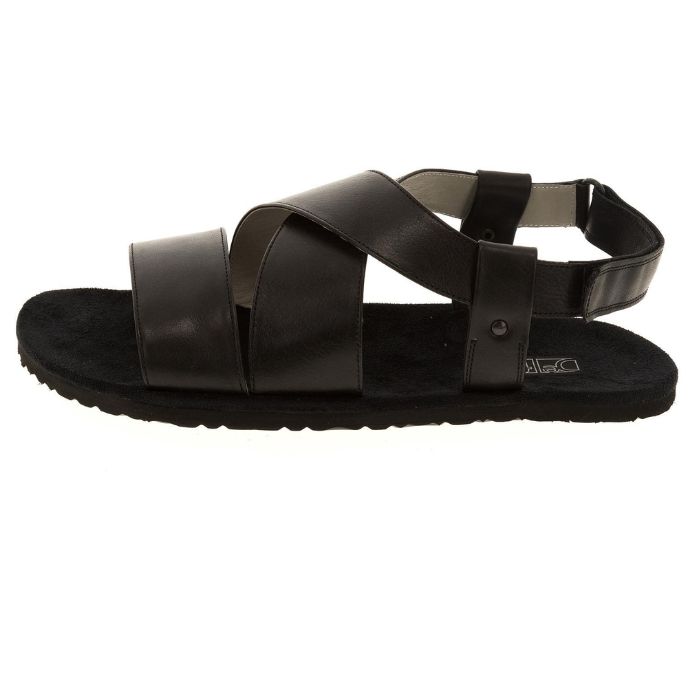 578157 сандалии мужские черные