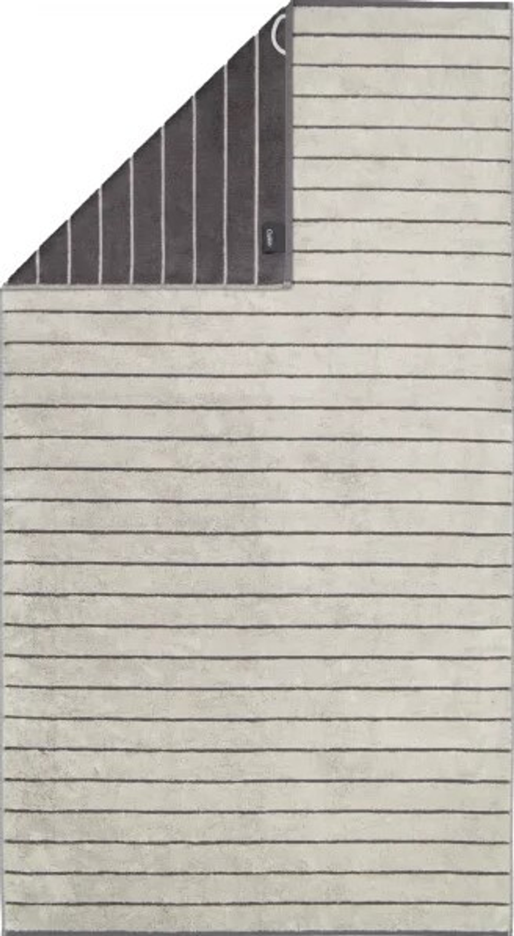 Полотенце 30х50 Cawo 6232 серо-коричневое