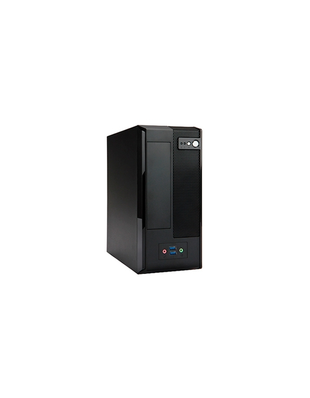 корпус Slim Case InWin BM677 Black 160W IP-AD160-2 H 2*USB 3.0+AirDuct+Fan+Audio Mini-ITX