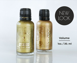 Жидкая поталь в бутылочке с кисточкой PALE GOLD, 30 мл