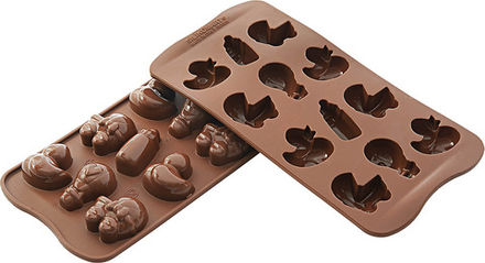 Форма для запекания Silikomart Forma do czekoladek Scg31 Choco Baby, круглая, силикон