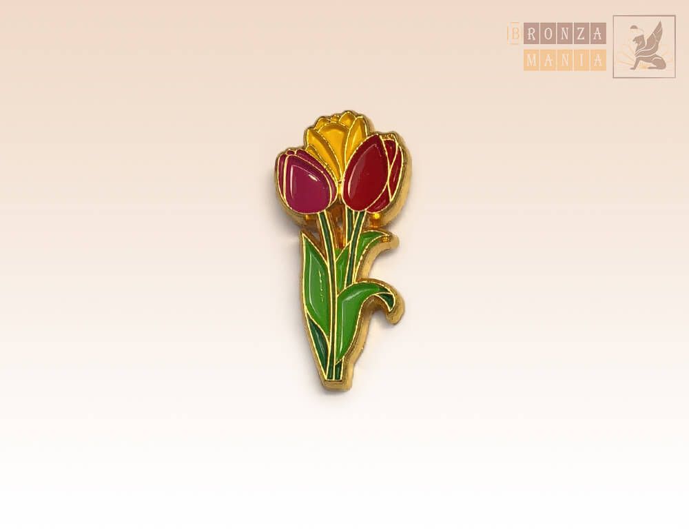 значок Тюльпаны