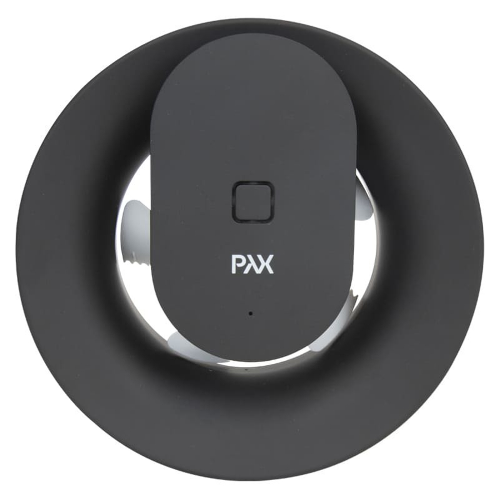 Вентилятор накладной PAX Norte Black (таймер, датчик влажности, программируемый, WiFi управление)