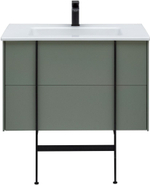 Тумба с раковиной Allen Brau Reality 1.32005.CGM 80 cement grey matt