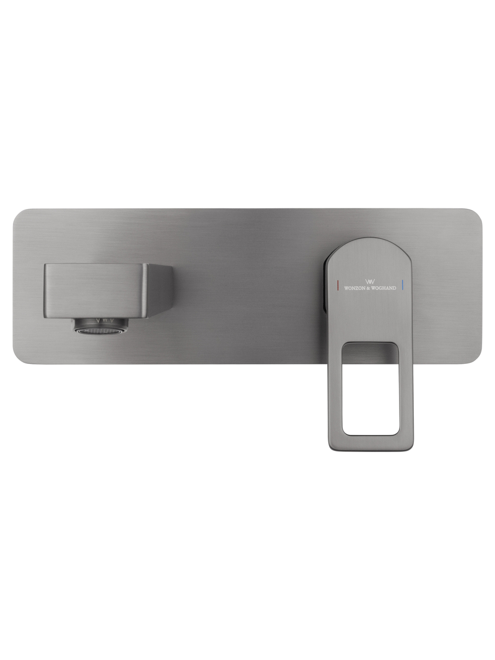 Смеситель для раковины встраиваемый WONZON & WOGHAND FRAME, Темный графит (WW-88869010-BGM)