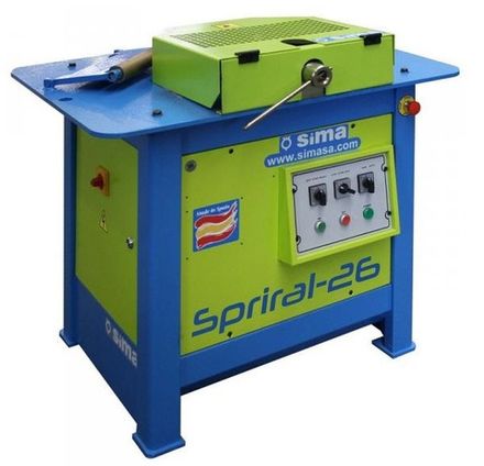 Станок для изготовления спиралей SIMA SPIRAL-26 - [2,5 кВт / до 26 мм]