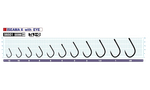 Крючок Owner с кольцом 56501-10  №10  9шт d0.81мм Iseama X