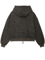 Женская Толстовка Cross Print Brown Zip Up