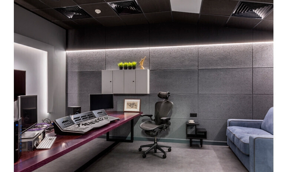 Панель звукоизоляционная SoundBoard Fine 1200х600х20 мм волокно 2 мм грунт кромка К5