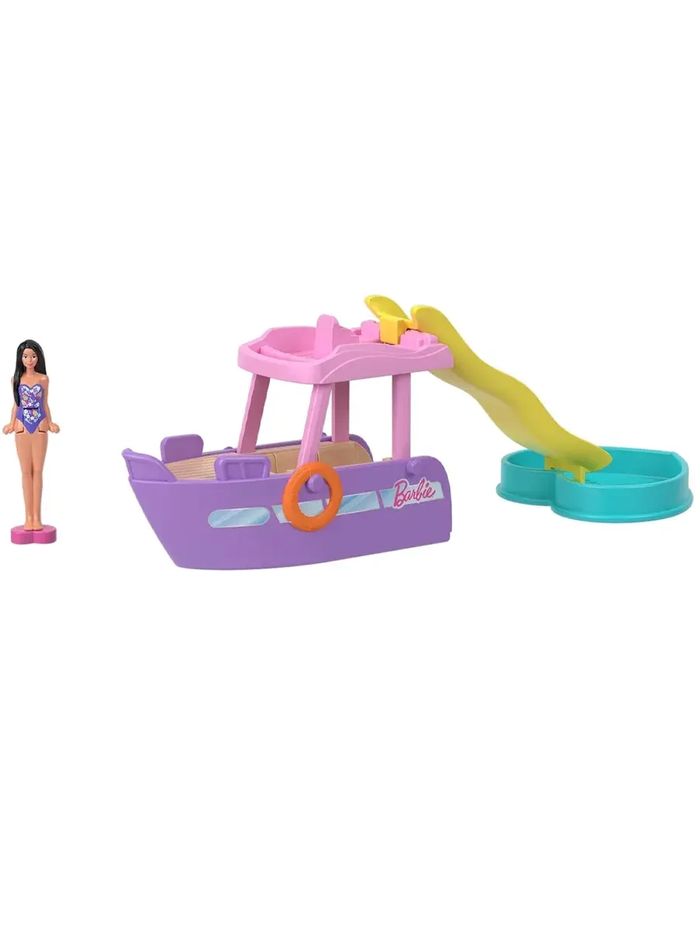 Набор Барби Мини кукла и катер BarbieLand HYF38 HYF41