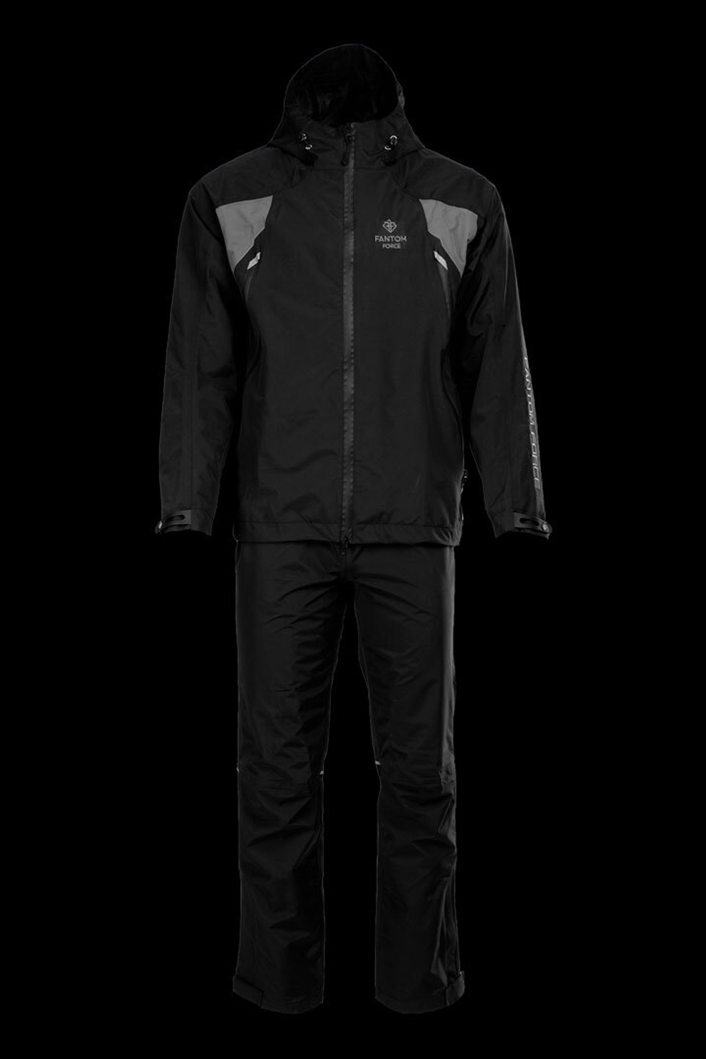 Костюм демисезонный мужской STORM, Black\Grey
