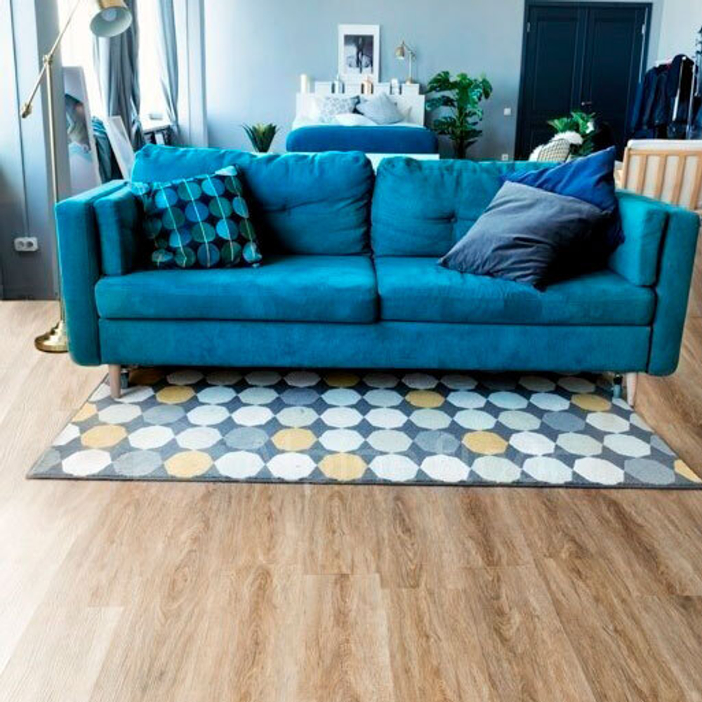 Кварцвиниловая плитка Alpine Floor Easy Line ECO 3-21 Дуб рыжий