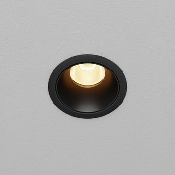 Встраиваемый светильник 10W 2700К DL115-10W-2.7K-B черный Dip Maytoni