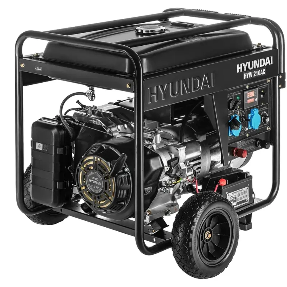 Hyundai HYW 210AC бензиновый сварочный генератор