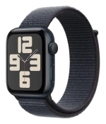 Умные часы Apple Watch SE 2024, 44 мм, алюминий цвета "тёмная ночь", Ink Sport Loop (MXEP3)