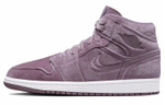 Кроссовки Jordan Air Jordan 1 Mid "Purple Velvet" (Женская размерная сетка)