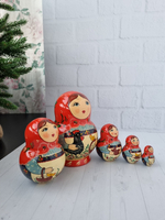 Матрёшка "с курочкой" пузо малая 5мест