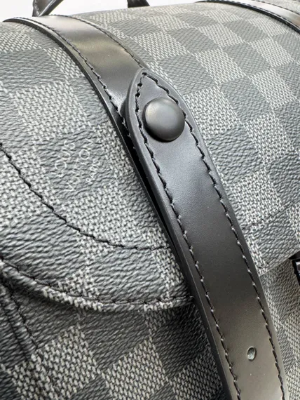 Рюкзак Louis Vuitton Christopher МM серый
