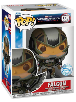Фигурка Funko POP! Bobble Marvel Captain America BNW Falcon (Retro Comic Deco) (Exc) (1339) 77490