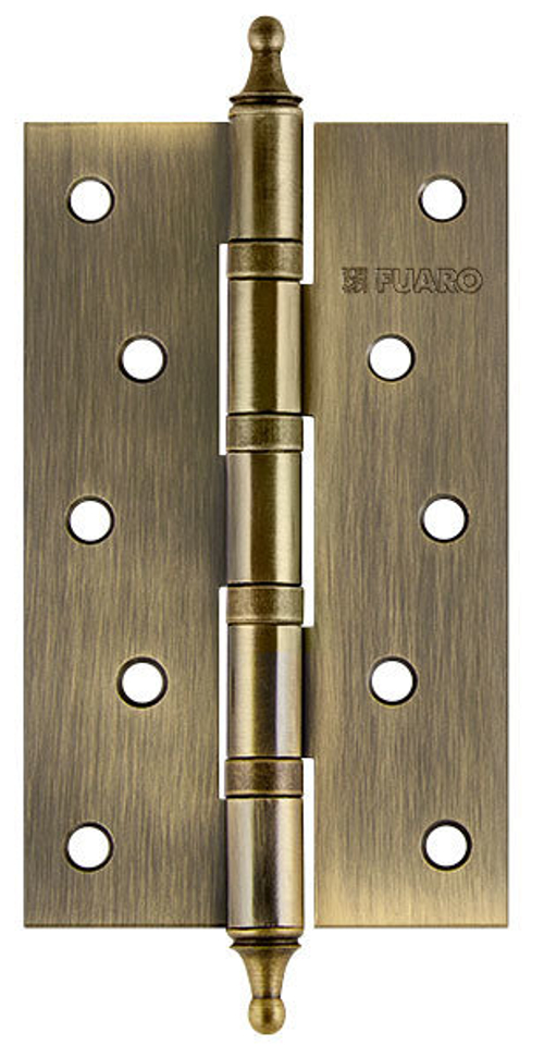 Петля стальная врезная Фуаро 4BB/A/BL 125x75x2,5 AB, цвет бронза (гарантия - 12 месяцев)