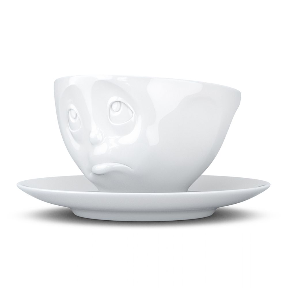 Чайная пара Oh please, 200 мл, белая