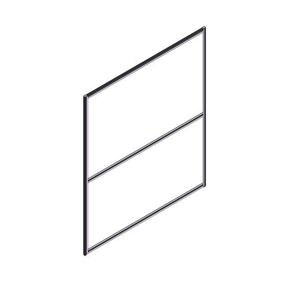 Секция  RAND комбинированной перегородки RP160SL140  1400х22х1600