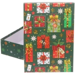 Коробка подарочная «Новогодние подарки» 27,5*19,5*7,5 см