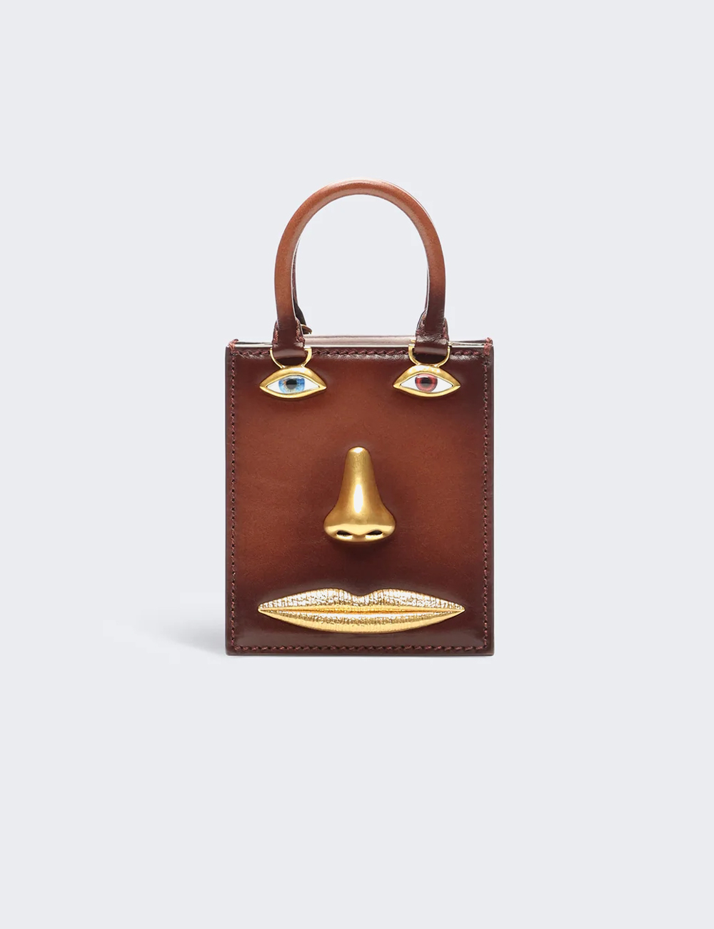 Сумка Schiaparelli Micro Face Bag "Brown"