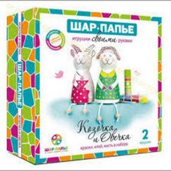 Игрушки своими руками -Козочка и Овечка