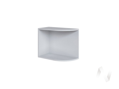 Антресоль углов. зав. радиусное Мадрид 0;25 400 (белый)