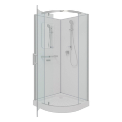 Душевая кабина Ceruttispa (ЧеруттиСпа) KORRA90T, с низким поддоном, 90x90x205
