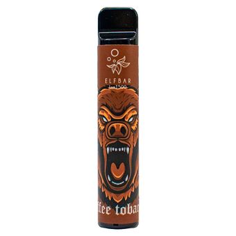 Elf Bar Lux 1500 Кофейный табак - Coffee tabacco