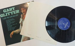 Винтажная виниловая пластинка LP Gary Glitter I Love You (UK 1977)