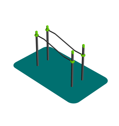 Брусья наклонные