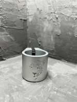 Хомут HIPExtreme SE "Леопард" 2 болта, IHC 31.8, серебристый